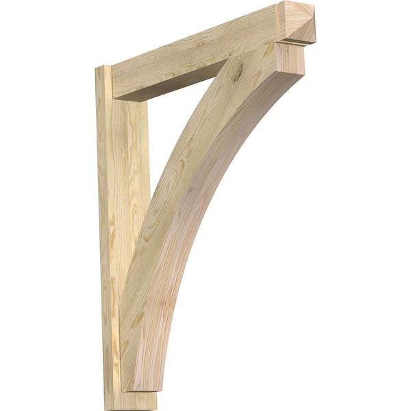 Thorton Arts & Crafts Rough Sawn Outlooker, Douglas Fir, 6